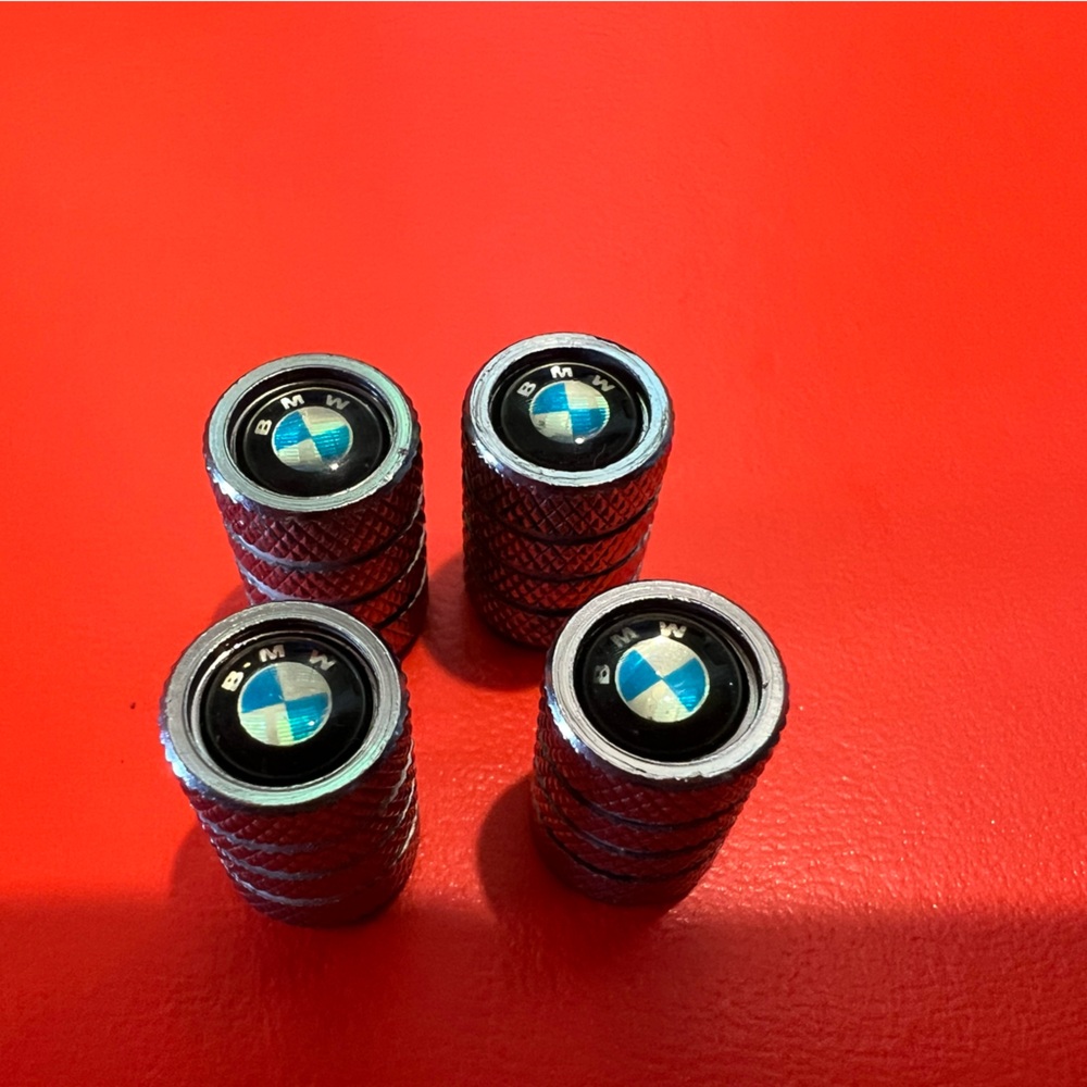 NEW BMW tire value caps - 4 pieces